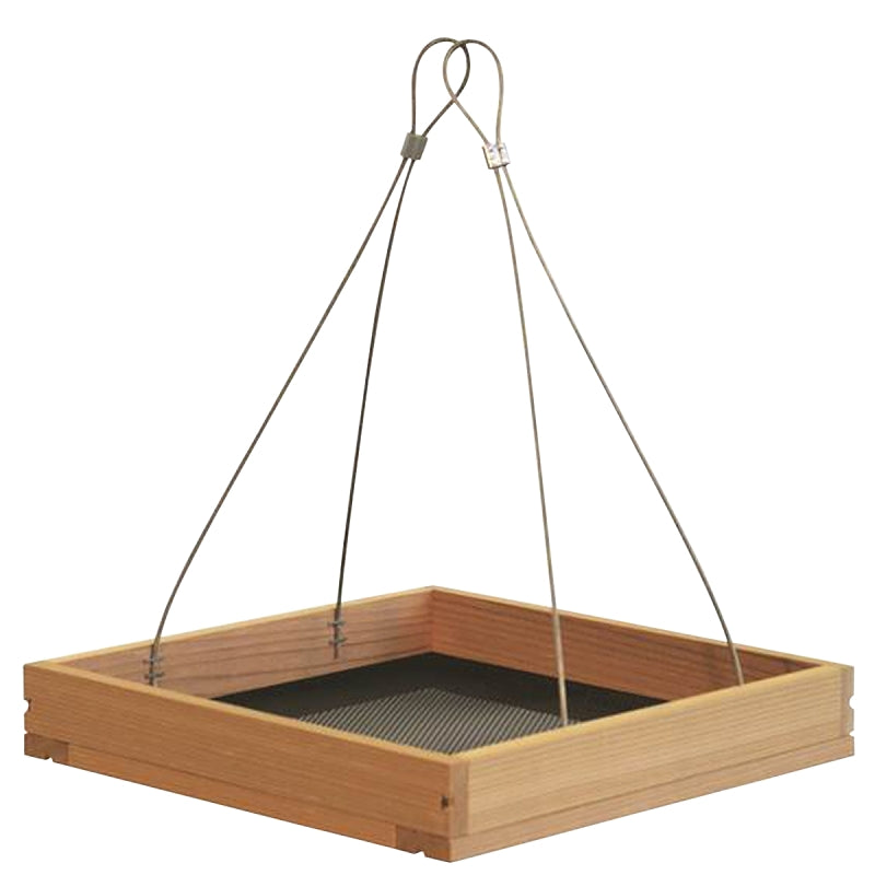 Perky-Pet Wooden Hanging Platform Feeder