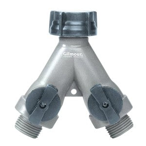 Gilmour Polymer Two-Hose Shut-Off Valve