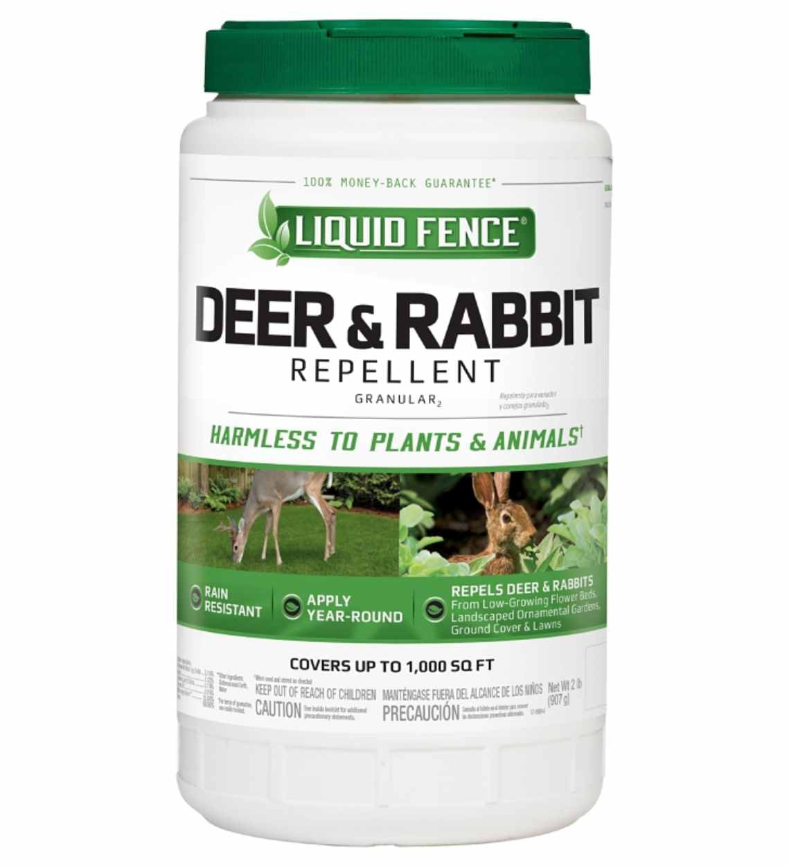 Liquid Fence Deer & Rabbit Granule 2lb – The Feed Store