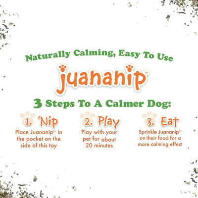 Doggijuana Everything Bagel Tuffer Chewer Mini Dog Toy