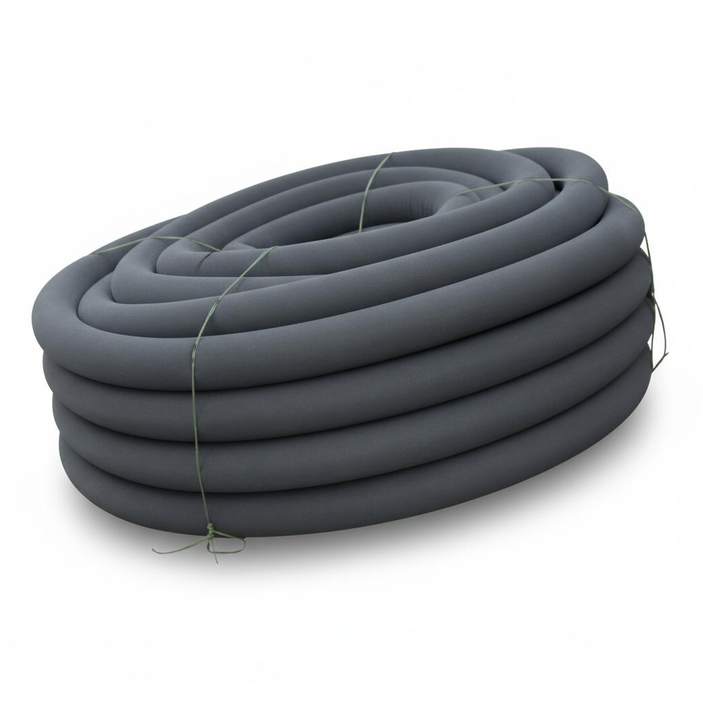 Plastic Drain Line 4"x100' with Sock