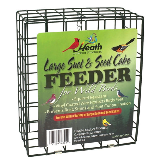 Heath Large Suet & Seed Cake Feeder