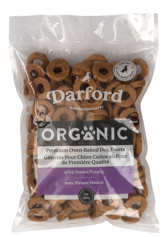 Darford Organic Sweet Potato Dog Treats 1lb