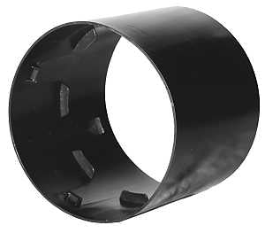 Plastic Coupler 4" Snap Outside
