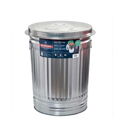 Trash Can Galvanized 31 gal