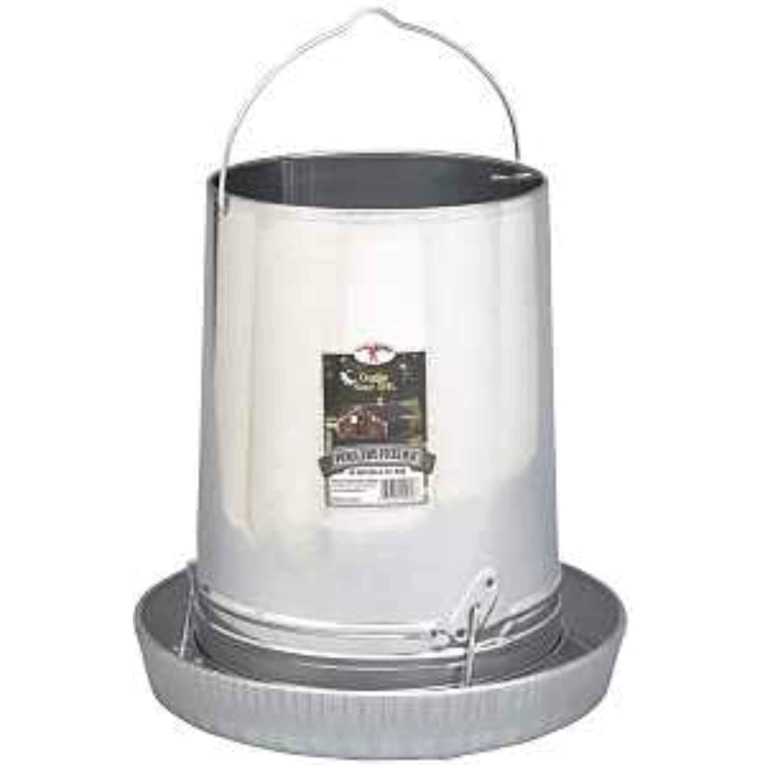 Hanging Poultry Feeder Metal 30lb