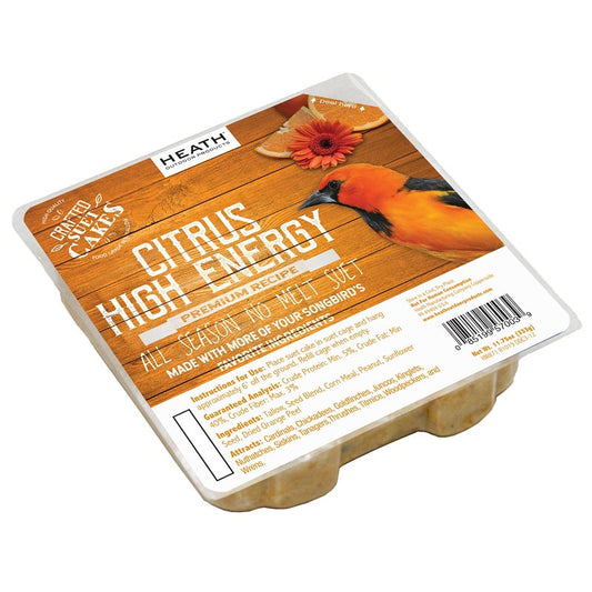 Suet Cake Heath Citrus High Energy 11.75oz