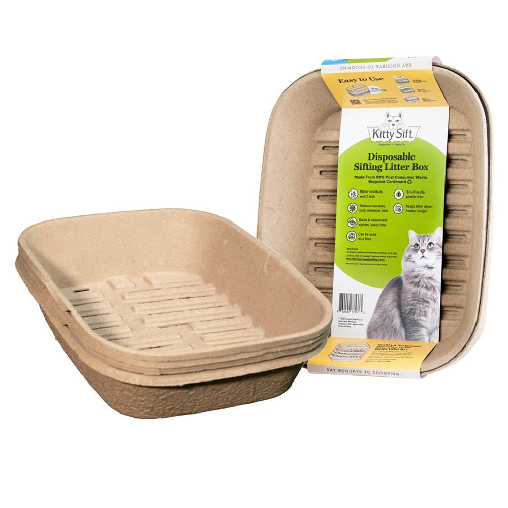 Kitty Sift Disposable Litter Box Sifter 3pk