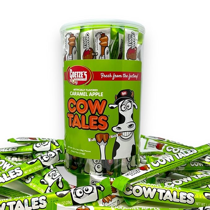 Candy, Caramel Apple Cow Tales