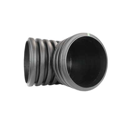 Plastic Coupler 15" 90 Degree Elbow