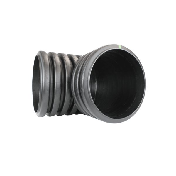 Plastic Coupler 15" 90 Degree Elbow