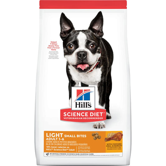 Science Diet Canine Adult Light Small Bite 5lb.