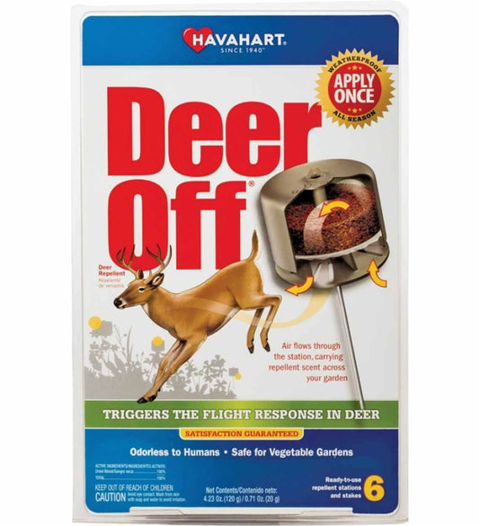 Deer Off Repellent Stations 6 pk