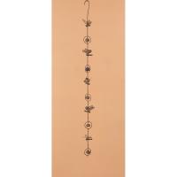 Flamed Butterflies with Bells Ornament