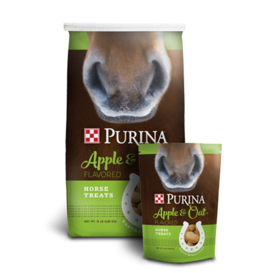 Purina Apple & Oat Horse Treats 15lb