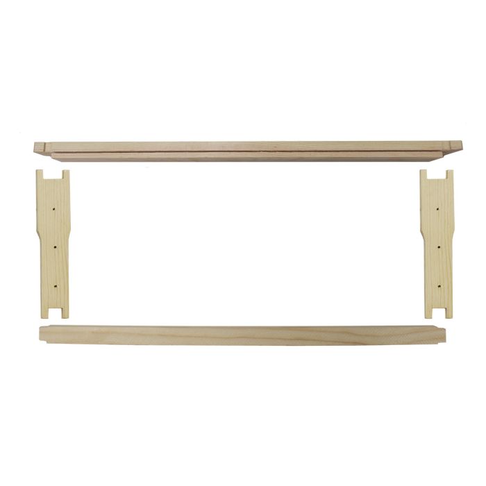 Shallow Frames 5-3/8" Wedge Top Bar 10 Pack