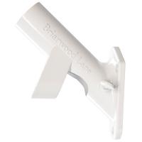 2 Position Flag Pole Bracket White
