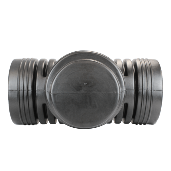 Plastic Coupler 12" Blind Reducer Tee 12"x10"