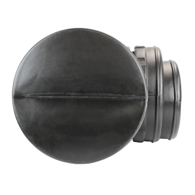 Plastic Coupler 12" Blind Reducer Tee 12"x10"