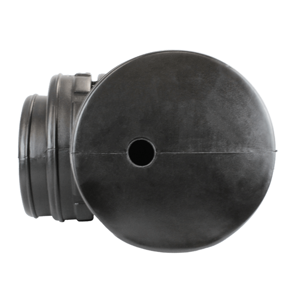 Plastic Coupler 12" Blind Reducer Tee 12"x10"