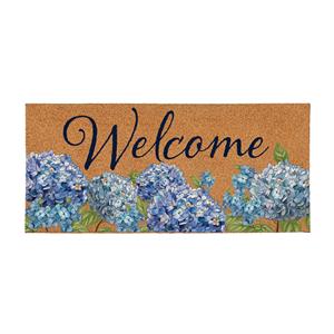 Switch Mat Flocked Coir Hydrangea Haven