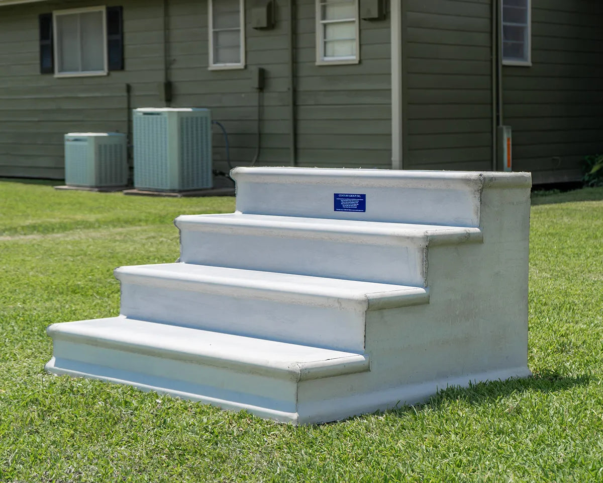 Steps 4 Tread 7" Rise 48" Wide