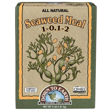 Downt To Earth Kelp Meal 1-0.1-2, 4lb