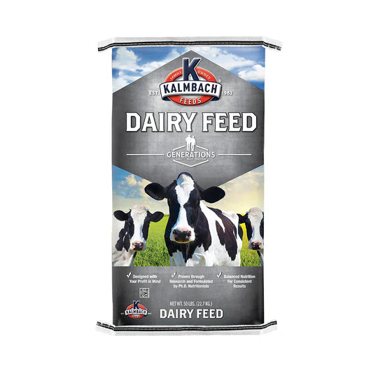 Kalmbach Generations 16% Dairy Pellets 50lb