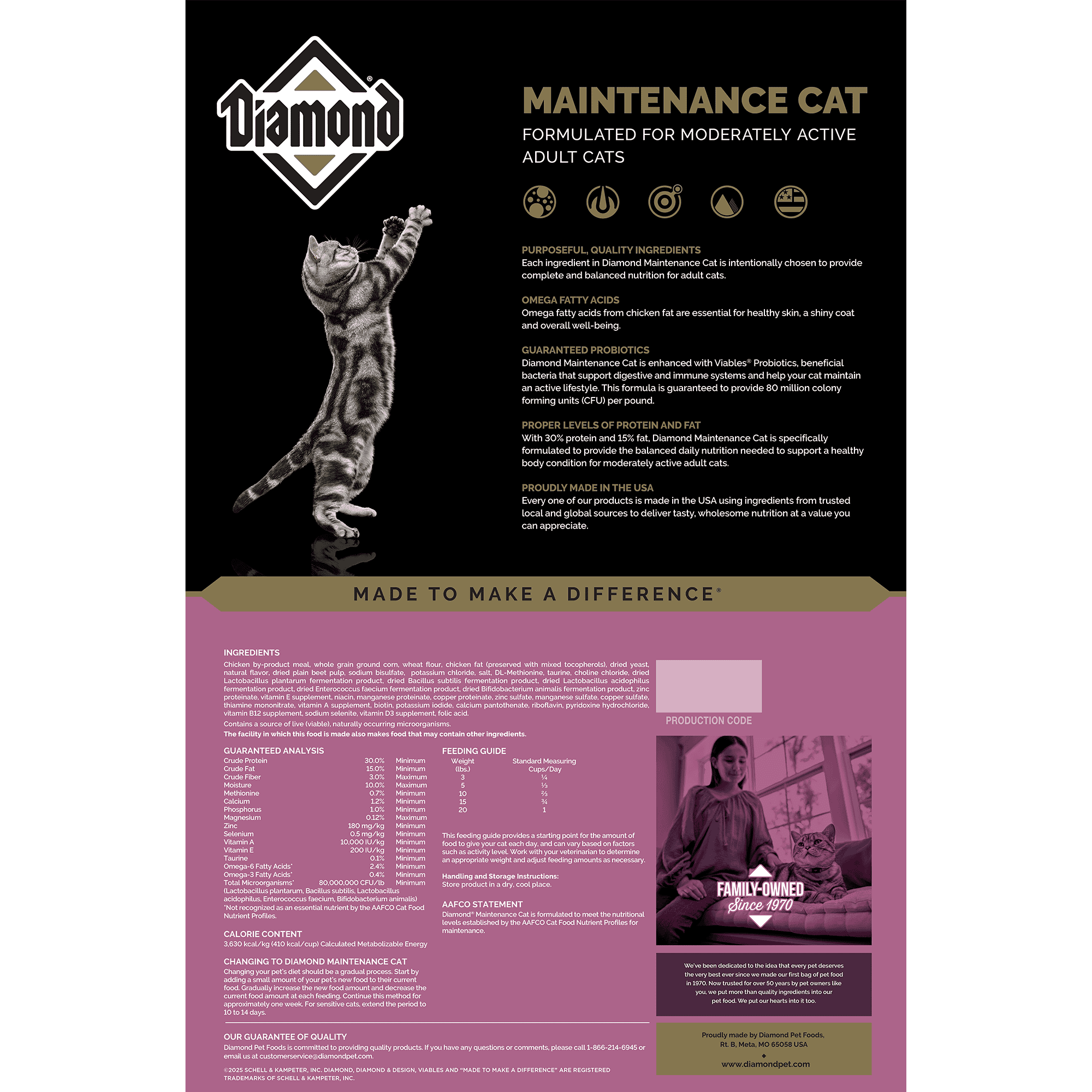 Diamond Cat Maintenance 40lb