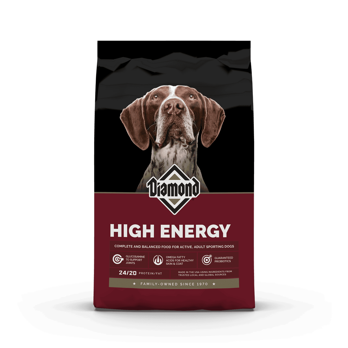 Diamond Hi Energy 24/20 Dog Food 50lb – The Feed Store