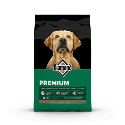 Diamond 26% Premium Dog Food 50lb