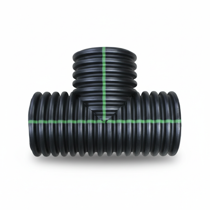 Plastic Coupler 15" Tee Soil Tight