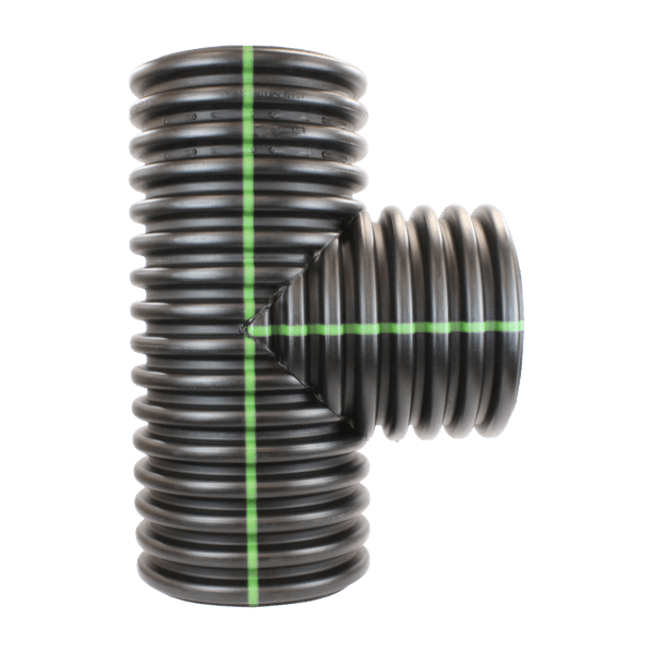 Plastic Coupler 15" Tee Soil Tight