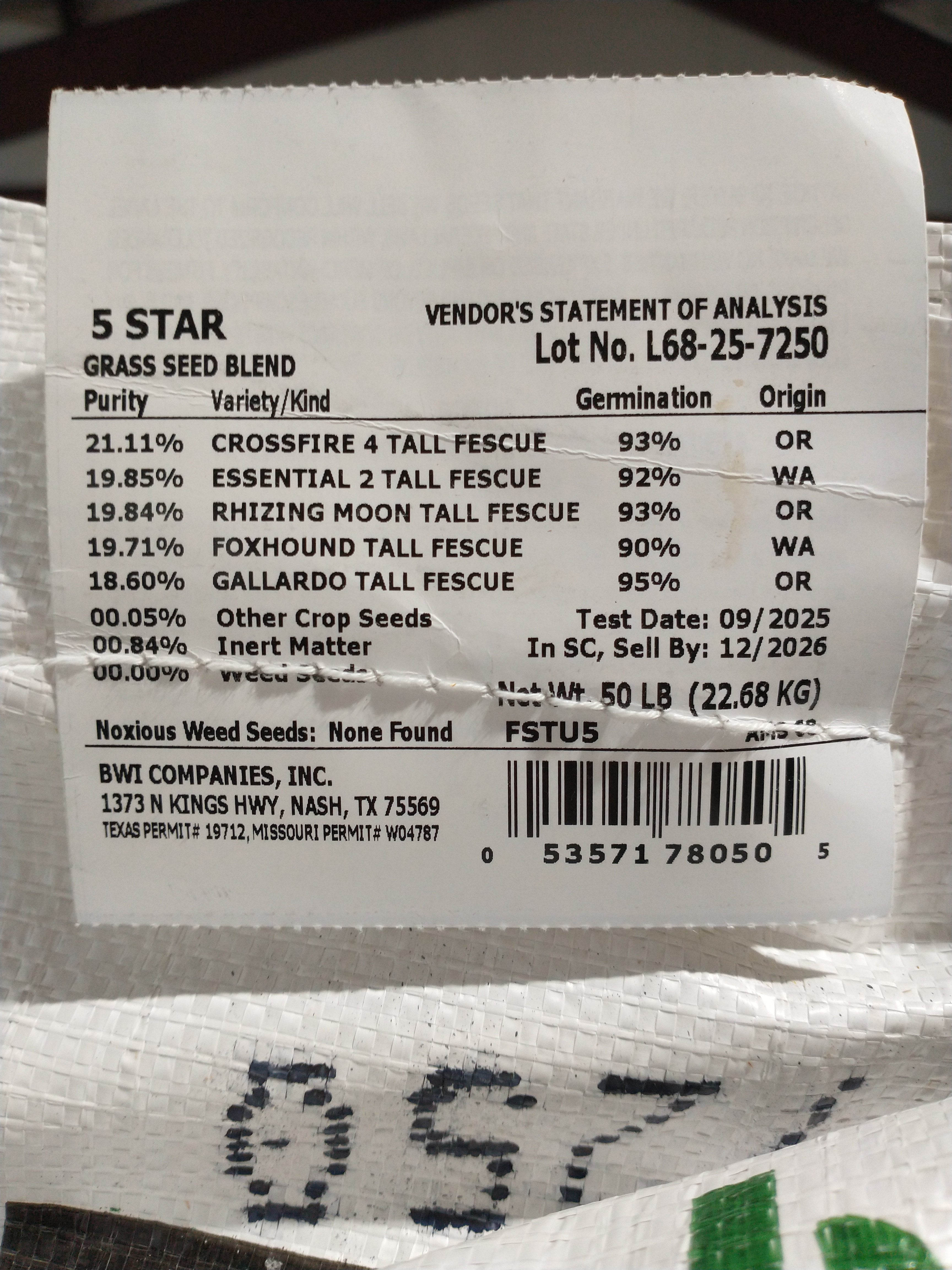 Example Label