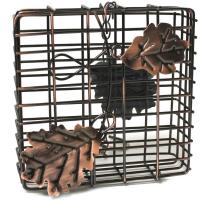 Decorative Leaf Suet Basket