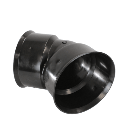 Plastic Coupler 6" 45 Degree Elbow Soil Tight