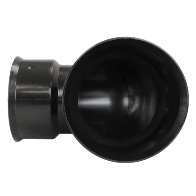 Plastic Coupler 8" 90 Degree Elbow Soil Tight