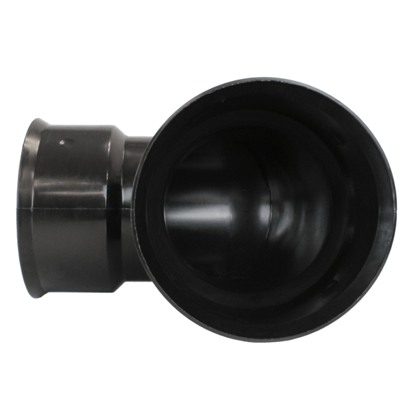 Plastic Coupler 8" 90 Degree Elbow Soil Tight