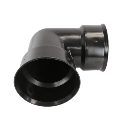 Plastic Coupler 8" 90 Degree Elbow Soil Tight