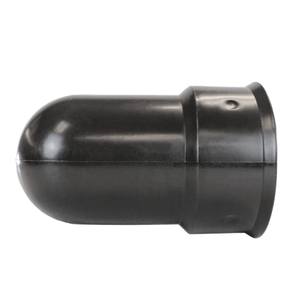 Plastic Coupler 8" 90 Degree Elbow Soil Tight