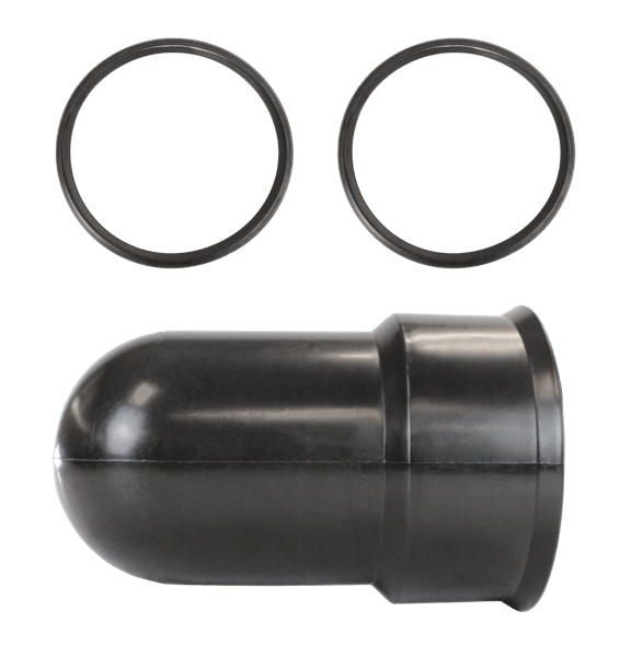 Plastic Coupler 12" 90 Degree Elbow, Water Tight