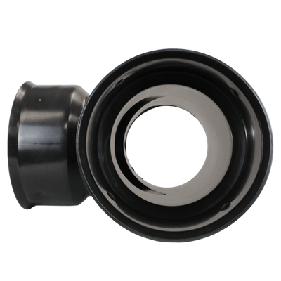 Plastic Coupler 12" Tee, Soil Tight