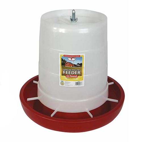 Hanging Poultry Feeder Plastic 22lb