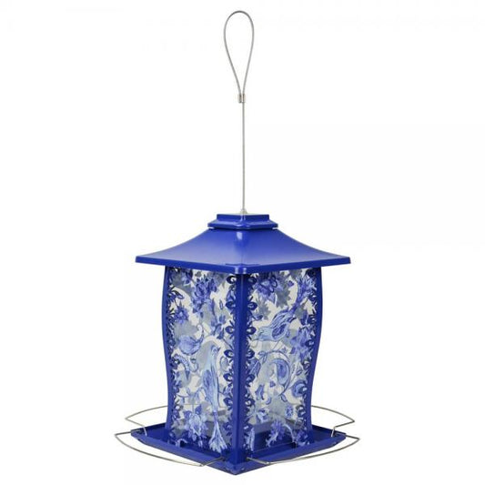 Paisley Sky Metal Gazebo Bird Feeder