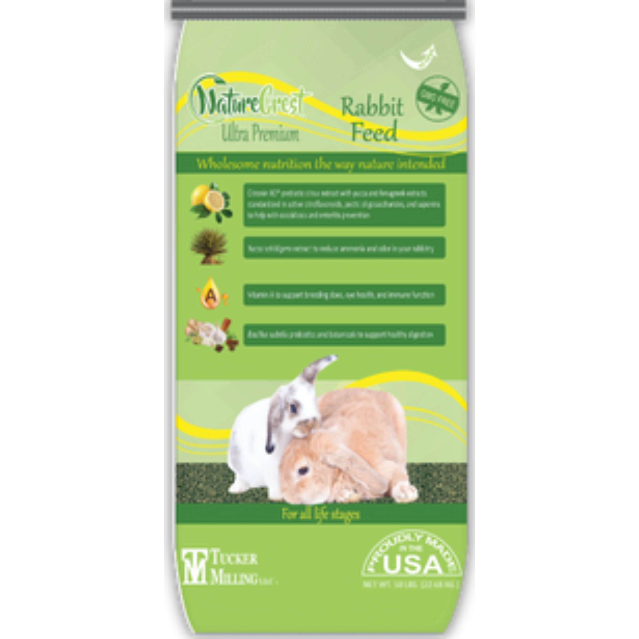 Non GMO Rabbit Pellets Feed 50lb – The Feed Store