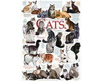 Puzzle, Cat Quotes 1000 Pieces