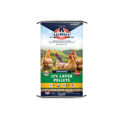 Kalmbach 18% Organic Layer Pellets 35lb