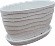 Oval Sedi Cement Planter 9"