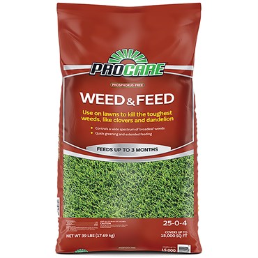 Pro Care Weed & Feed Fertilizer 15,000sf