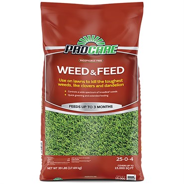 ProCare Weed & Feed Fertilizer 15,000sf 39lb